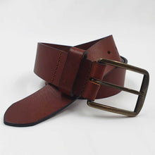 Charger l'image dans la galerie, Ceinture en cuir pour homme | atelier Maroquinerie Berthille