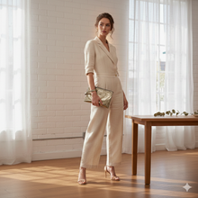 Load image into Gallery viewer, Gold Clutch with Wrist Strap | Maison Berthille