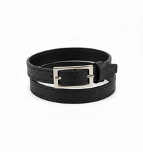 Charger l'image dans la galerie, Bracelet Double Tour en Cuir Grainé | Maison Berthille