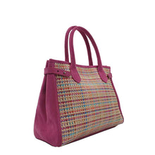 Load image into Gallery viewer, Sac à main Saint Moritz Raffia Bahia et velours | Capsule Été 2025 Berthille