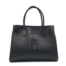 Charger l'image dans la galerie, Grand sac à main cuir noir - Haute Couture