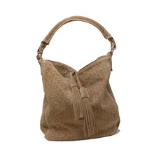 Load image into Gallery viewer, Sac à main porté épaule en velours Maison Berthille