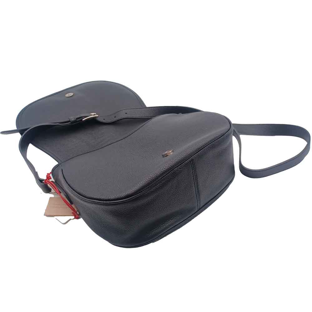 Sac bandouilere Minaudiere en cuir graine Berthille
