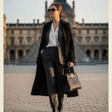 Load image into Gallery viewer, Vendôme Cuir Marqueterie Noir