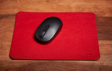 Charger l'image dans la galerie, Tapis de souris en cuir grainé | Accessoire Bureau Maison Berthille