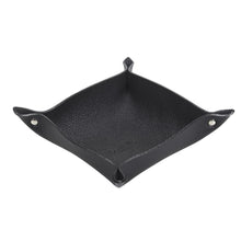 Load image into Gallery viewer, Vide poche en cuir grainé noir | Maison Berthille