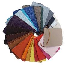 Load image into Gallery viewer, 20 coloris de cuir grainé pleine fleur disponible sur mesure Maison Berthille