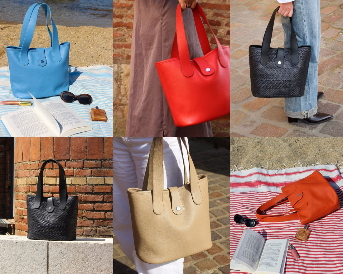 Saint Barth : le sac cabas en cuir qui traverse les saisons