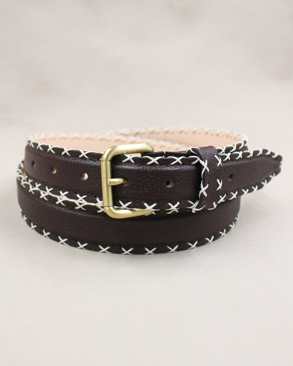 Ceinture cuir | Point de croix 3204