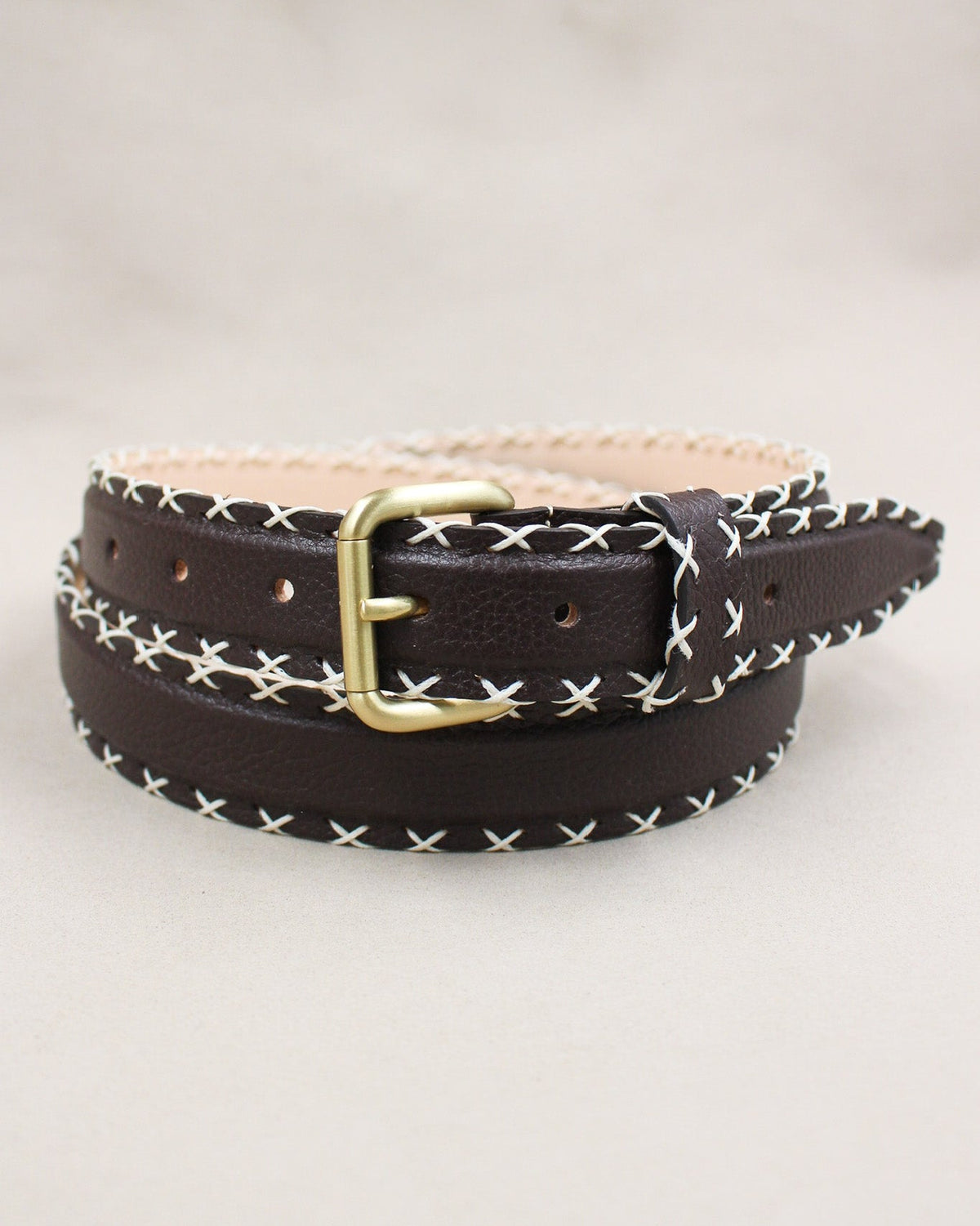 Ceinture cuir | Point de croix 3204