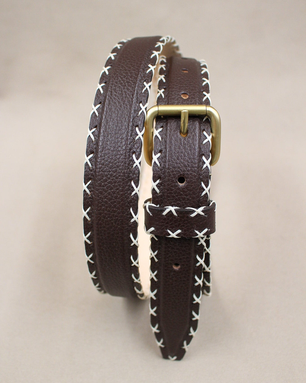 Ceinture cuir | Point de croix 3204