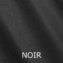 Charger l&#39;image dans la galerie, Ceinture en cuir grainé pleine fleur noir | Boucle Nœud Marin Doré
