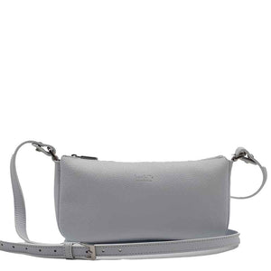 Pochette Bandoulière Cuir Blanche Haute Maroquinerie Berthille