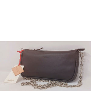 Pochette Berthe en Cuir Lisse Nappa Tabacco | Capsule Hiver 2024-2025 Berthille