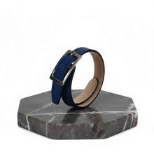 Charger l&#39;image dans la galerie, Bracelet Double Tour en Cuir Grainé | Maison Berthille
