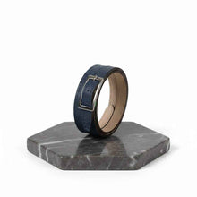Charger l&#39;image dans la galerie, Bracelet Double Tour en Cuir Grainé | Maison Berthille
