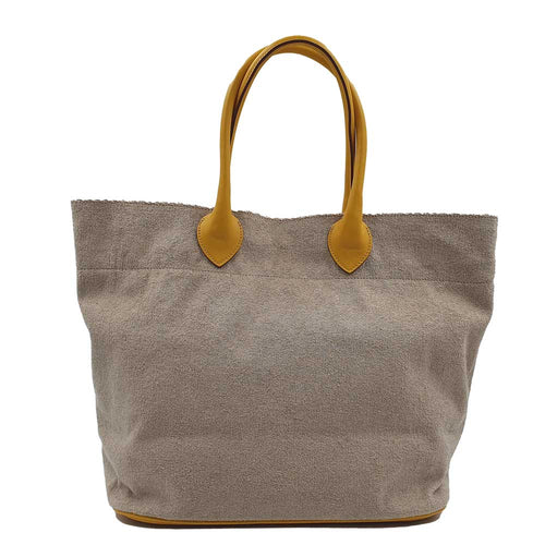 Cabas en éponge taupe | Collection été 2025 | Berthille