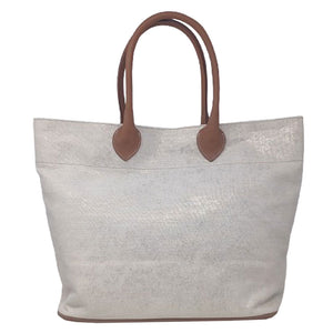 Sac Cabas en toile Irisée pailletée | Sac Cabas porté épaule Berthille