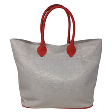 Load image into Gallery viewer, Sac Cabas en toile Irisée pailletée | Sac Cabas porté épaule Berthille
