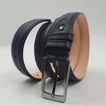 Charger l&#39;image dans la galerie, Ceinture Bombée Cuir Lisse 30mm |  réf. 3525
