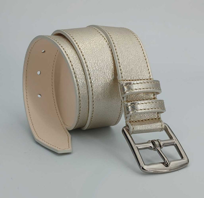 Ceinture cuir pleine fleur fabriqué en France
