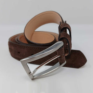 Ceinture Cuir Velours Bombée 30mm | réf. 3520