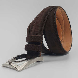 Ceinture Cuir Velours Bombée 30mm | réf. 3520