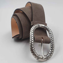 Load image into Gallery viewer, 35mm Velvet Leather Belt | Ref. 3802
