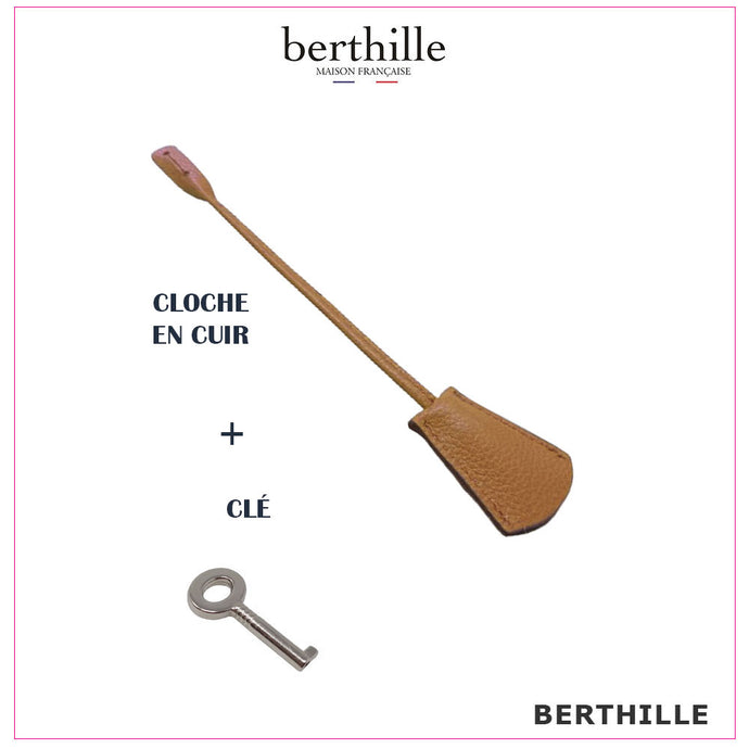 Cloche et clé pour votre sac Berthille