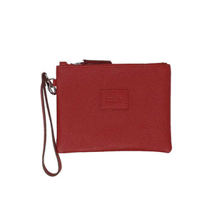 Pochette Cuir Pleine Fleur avec Dragonne | Format Moyen