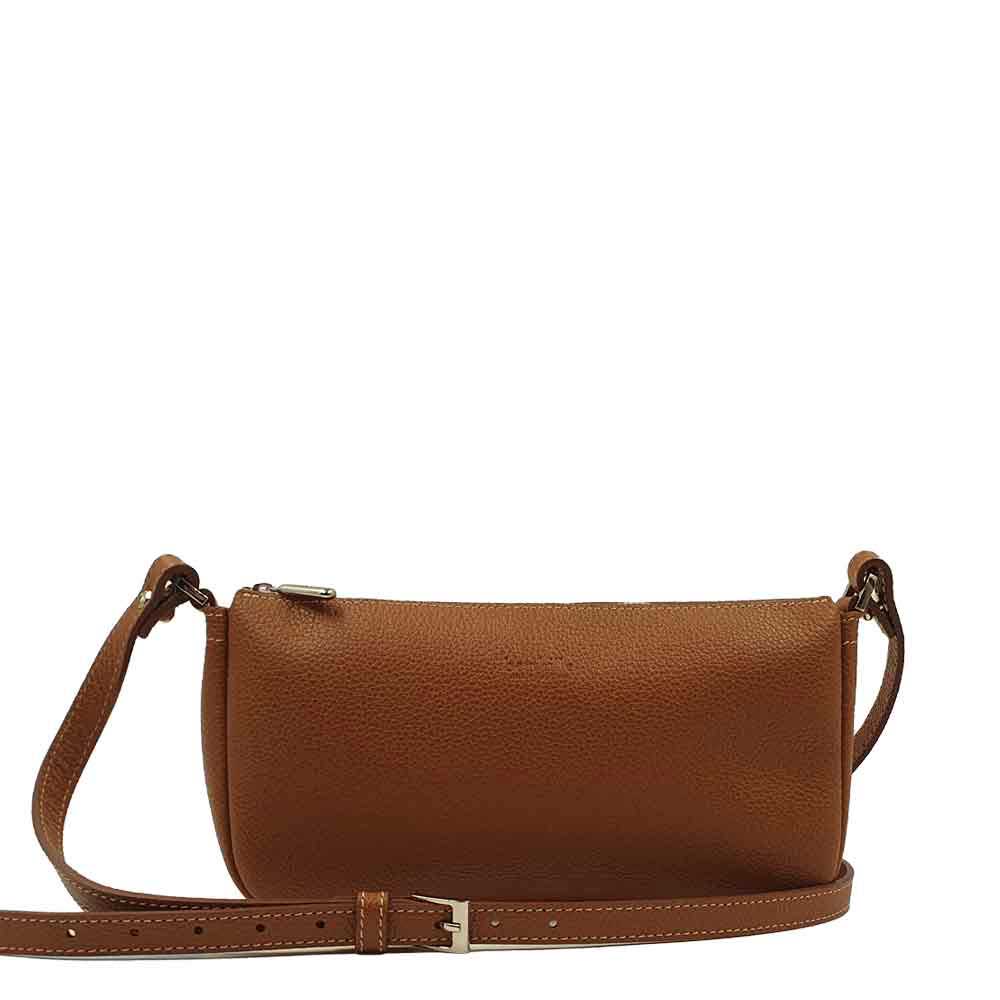 Pochette Berthe en cuir grainé | Maison Berthille