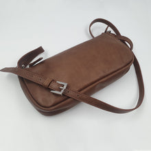 Charger l&#39;image dans la galerie, Pochette Berthe Cuir Gras Sauvage Terra
