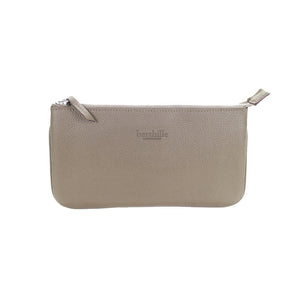 Lord clutch bag in grained leather | Maison Berthille
