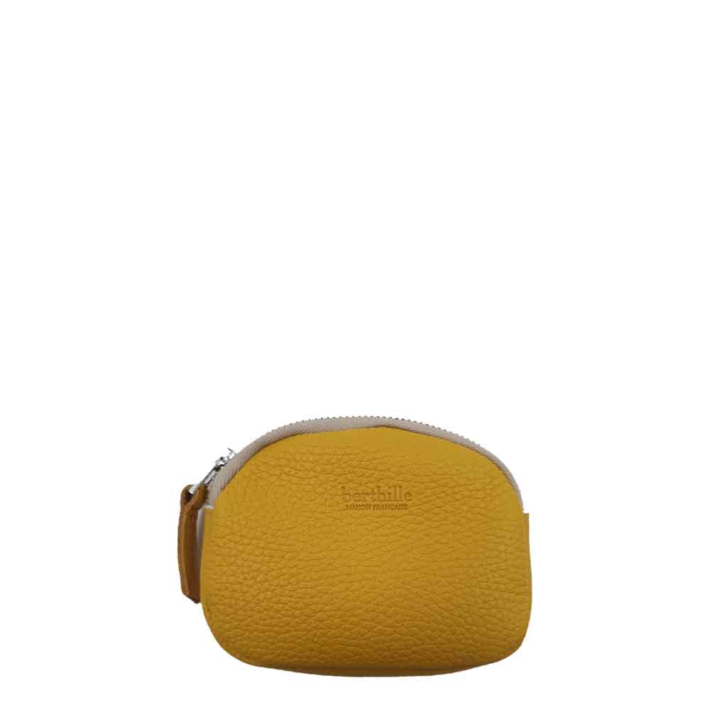 Porte-monnaie en cuir grainé | Coloris Éphémères