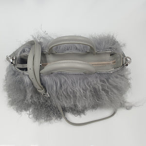 Sac à main Bandoulière Olga Agneau de Mongolie
