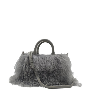 Sac à main Bandoulière Olga Agneau de Mongolie