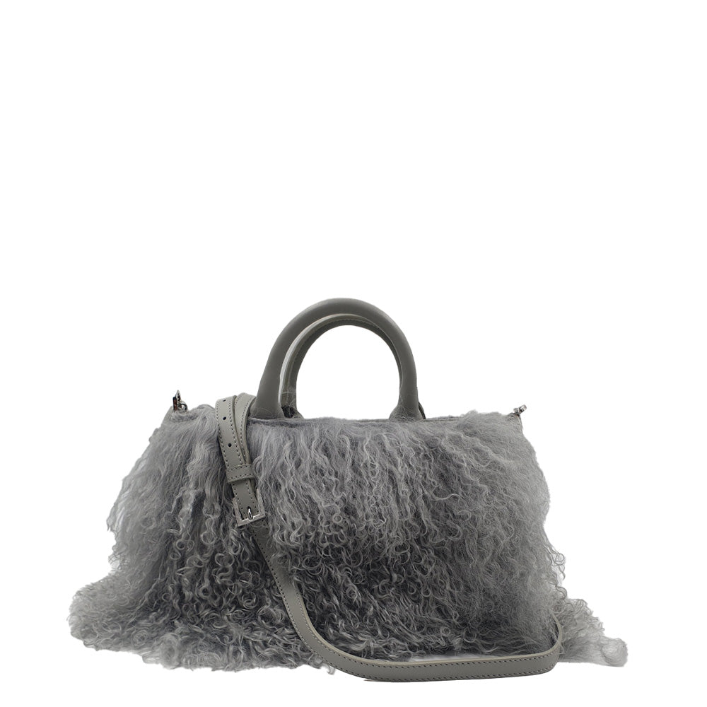 Sac à main Bandoulière Olga Agneau de Mongolie