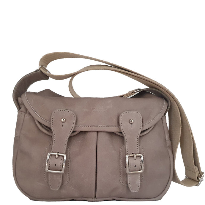 Sac à main Besace en cuir gras  | Collection Pôle Nord | Caspule Hiver 2025-2026