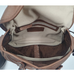Sac Pêche Cuir Gras Sauvage Terra