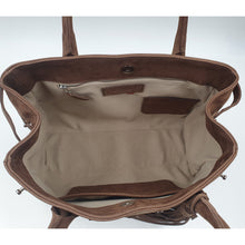 Charger l&#39;image dans la galerie, Sac en Nubuck Chocolat – Capsule Hiver 2025 | Élégance &amp; Modularité | Berthille
