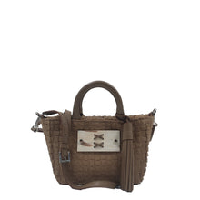 Charger l&#39;image dans la galerie, Sac à main Bandoulière Olga Quadra Taupe
