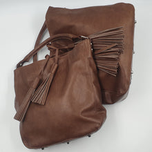 Charger l&#39;image dans la galerie, Sac Porté Épaule en Cuir Gras Marron | Maison Berthille
