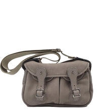 Load image into Gallery viewer, Sac Mini Pêche Cuir Nubuck Cenere
