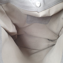 Charger l&#39;image dans la galerie, Sac Petit Hermine Cuir Nubuck Cenere
