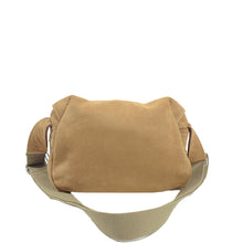 Charger l&#39;image dans la galerie, Sac à main Mini Pêche Nubuck Caramel | Maison Berthille
